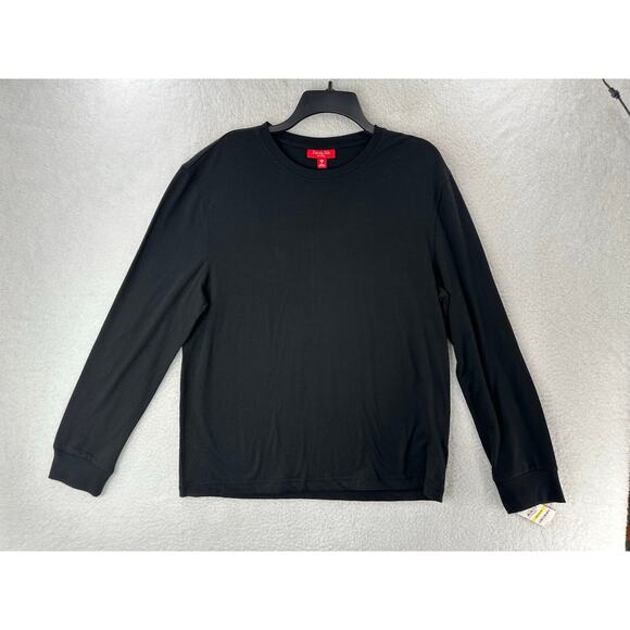 Family PJs Mens Christmas Holiday Pajama Top Black M - Picture 2 of 8